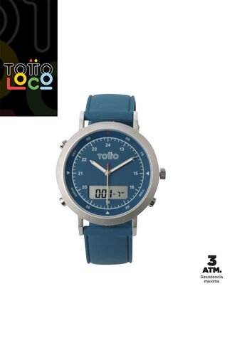 Reloj Análogo Digital Field Color Azul Totto