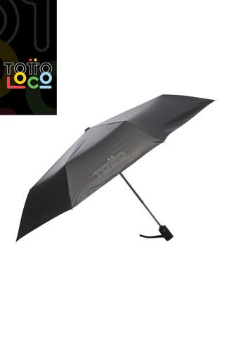 Sombrilla Mediana Umbre Negro Totto