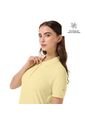 Camisa Polo Masara Para Mujer Amarilla de Totto