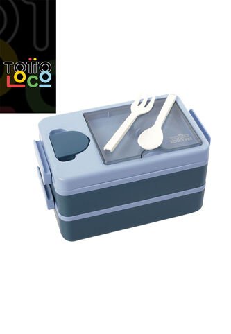 Portacomidas Keiko Azul Totto