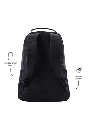 Morral Universitario Porta PC 16" Detroit Negro Hombre