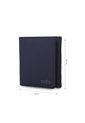 Billetera Hombre Wood 2 Grande Con RFID Blocker Azul de Totto