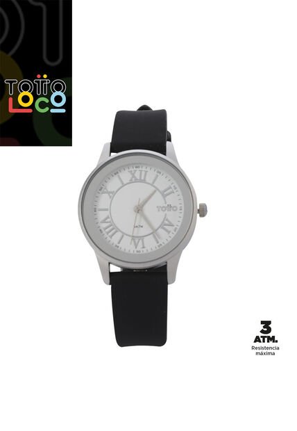 Reloj Análogo Hanna Color Negro