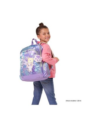 Morral Para Niña Friends Grande Morado