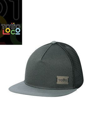 Gorra Plana Canvas Color Gris
