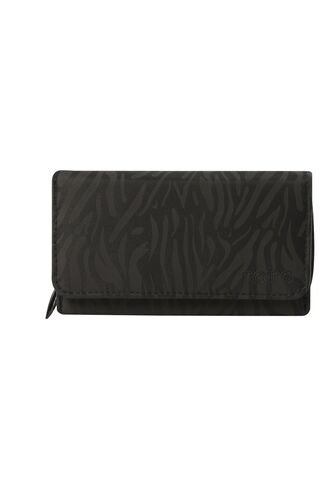 Billetera Texture Var Con RFID Blocker Negra Totto