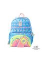 Combo Escolar Morral + Lonchera Llama Azul Niña de Totto