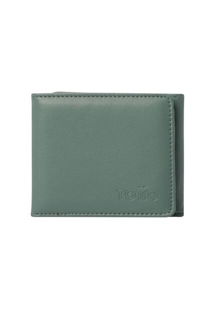 Billetera Ermatto Con RFID Blocker Verde