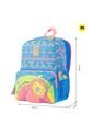 Combo Escolar Morral + Lonchera Llama Azul Niña de Totto