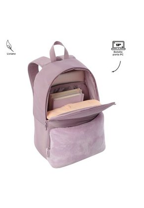 Morral Universitario Panamá Porta PC 13" Rosado Mujer