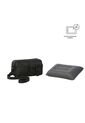 Kit X 2 Bolso Para Hombre + Almohada Urban Bird Negro de Totto