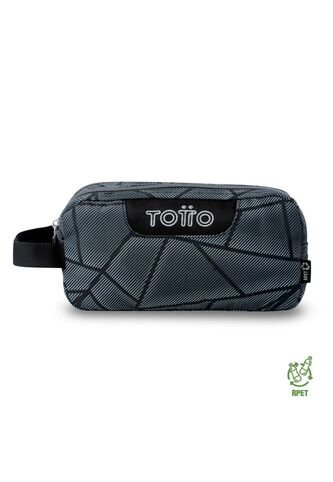 Cartuchera Multiuso Escuadra Grande Gris Hombre Totto