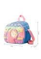 Combo Escolar Morral + Lonchera Llama Azul Niña de Totto