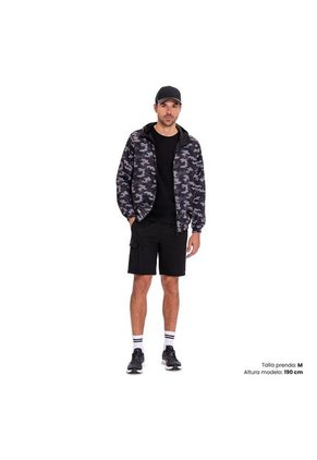 Chaqueta Doble Faz Para Hombre Vallero Negra