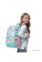 Morral Para Niña Bunny Pump Grande Verde Con Conejos de Totto