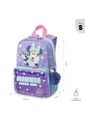Morral Para Niña Minnie Pequeño Morado Con Corazones de Totto