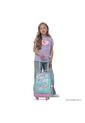 Maleta Para Niña Con Ruedas Bunny Pump Mediano Verde de Totto