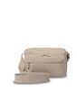 Bolso Para Mujer Amsu 2.0 Tipo Crossbody Pequeño Beige de Totto