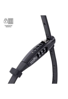 Candado Para Bicicleta De Clave Totto Zigger Lock