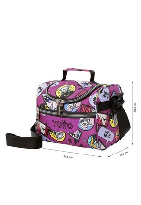 Combo Escolar Morral Grande Acuarela Y Lonchera Térmica Pizarra