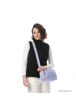 Bolso Para Mujer Brasil Tipo Crossbody Pequeño Morado
