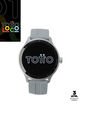 Reloj Inteligente R21 Smartwatch Color Gris de Totto