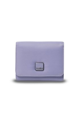 Billetera Mujer Roxanne Mediana Con RFID Blocker Morada