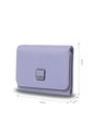 Billetera Mujer Roxanne Mediana Con RFID Blocker Morada de Totto