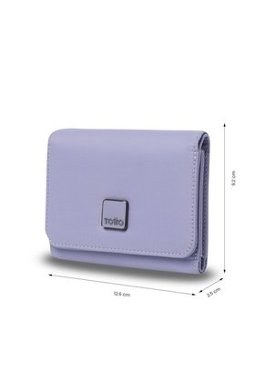 Billetera Mujer Roxanne Mediana Con RFID Blocker Morada