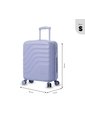 Maleta Carry On 360° Bazy+ 2.0 10 Kilos Lila de Totto