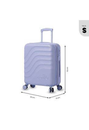 Maleta Carry On 360° Bazy+ 2.0 10 Kilos Lila