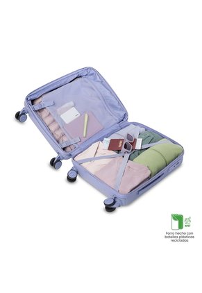 Maleta Carry On 360° Bazy+ 2.0 10 Kilos Lila