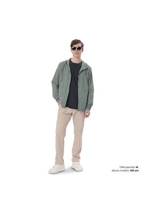 Chaqueta Casual Para Hombre Bruma Verde