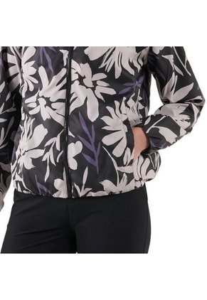 Chaqueta Rompevientos Para Mujer Pray Negra