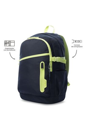 Morral Universitario Porta PC 16" Mina Azul Hombre