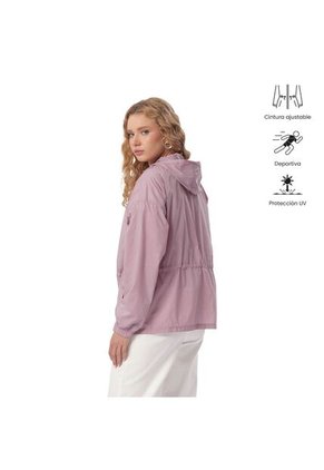 Chaqueta Casual Para Mujer Bruma Woman Liviana Rosada
