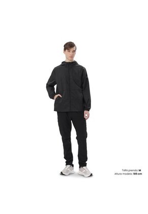 Chaqueta Casual Para Hombre Bruma Negra