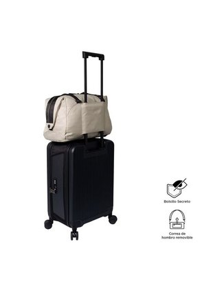 Tula De Viaje Weekender Mediana Color Beige