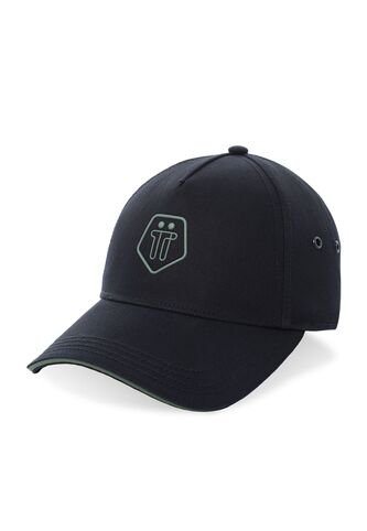 Gorra Beisbolera Totto Plus 2.0 Con Filtro UV Negro Totto