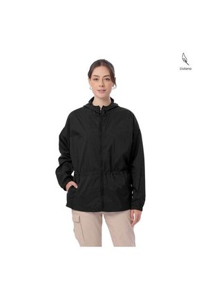 Chaqueta Casual Para Mujer Bruma Woman Liviana Negra