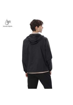 Chaqueta Casual Para Hombre Bruma Negra