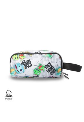 Cartuchera Escolar Mediana Para Niño Cinta Pro Gris