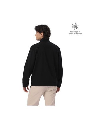 Chaqueta Casual Para Hombre Galicya Negra