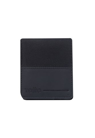 Billetera Ermac 3.0 Con RFID Blocker Negra Pequeña Totto