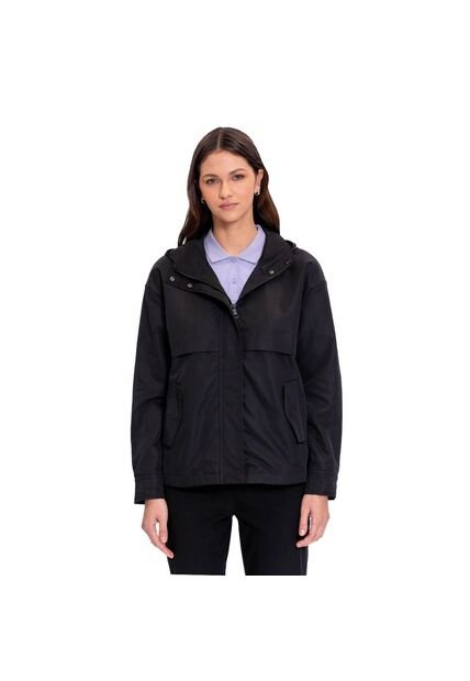 Chaqueta Casual Para Mujer Eva Liviana Negra