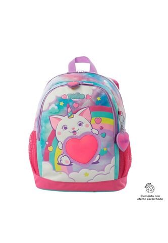 Morral Para Niña Sweety Heart Mediano Azul Totto