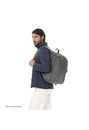 Morral Ejecutivo Porta PC 14" Austtin Gris Unisex