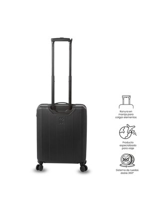Maleta De Viaje 10 Kilos 360° Sko S2 Negra
