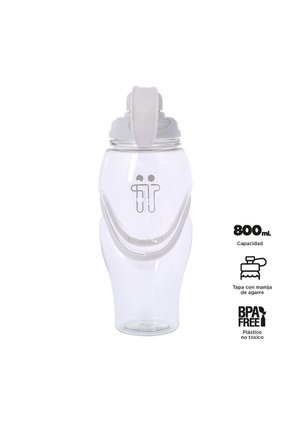 Botilito Plástico Dexter 800 Ml Gris