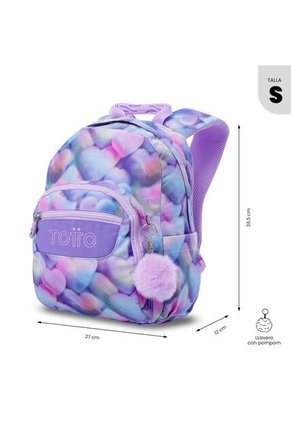 Morral Juvenil Tempera Pequeño Morado
